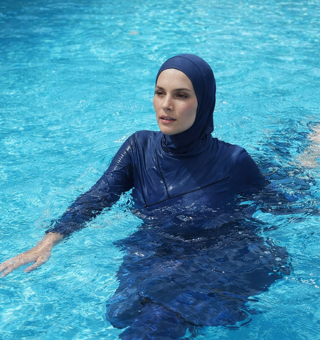SHADOW-Premium 3-Piece Modest Swimwear