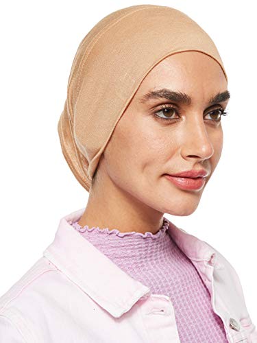 Women's Instant Hijab Stretchable Head Band Bonnet