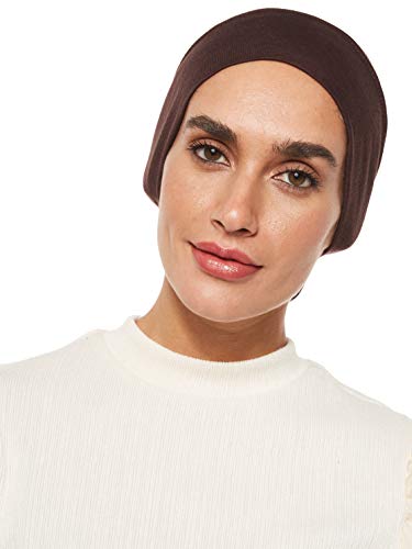 Women's Instant Hijab Stretchable Head Band Bonnet
