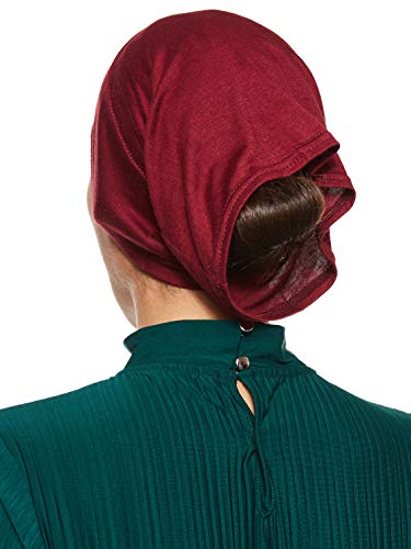 Women's Instant Hijab Stretchable Head Band Bonnet