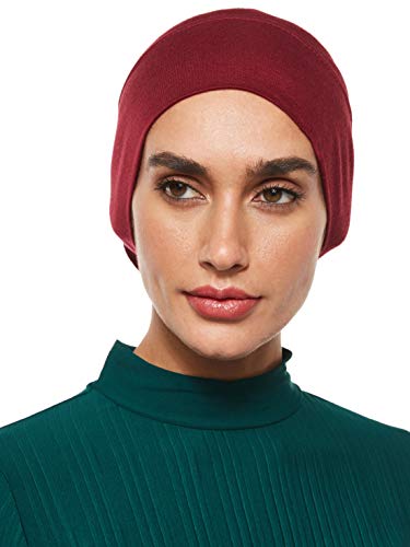 Women's Instant Hijab Stretchable Head Band Bonnet