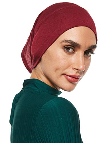 Women's Instant Hijab Stretchable Head Band Bonnet