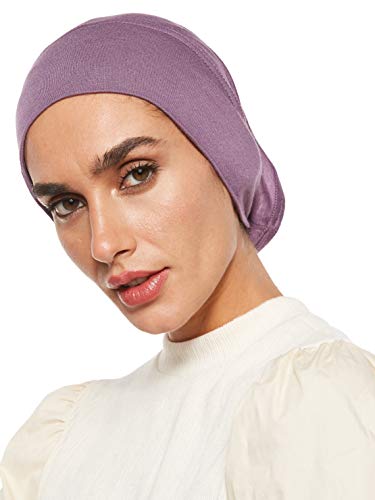 Women's Instant Hijab Stretchable Head Band Bonnet
