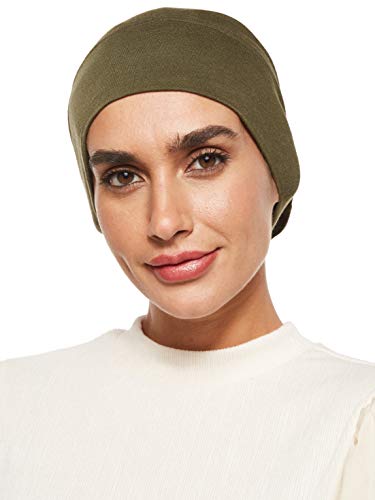 Women's Instant Hijab Stretchable Head Band Bonnet