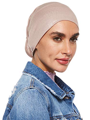 Women's Instant Hijab Stretchable Head Band Bonnet