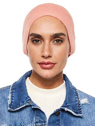 Women's Instant Hijab Stretchable Head Band Bonnet