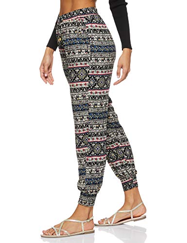 Women's Bohemian Printed Loose Harem Baggy Elasticated Pant