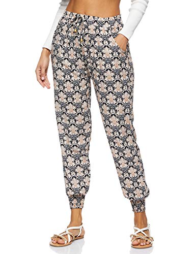Women's Bohemian Printed Loose Harem Baggy Elasticated Pant