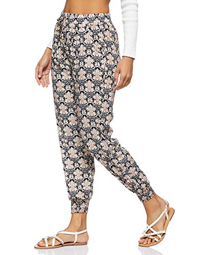Women's Bohemian Printed Loose Harem Baggy Elasticated Pant