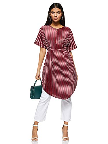 Women's Tunic Blouse With Tie