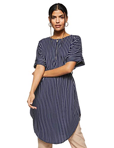 Women's Tunic Blouse With Tie