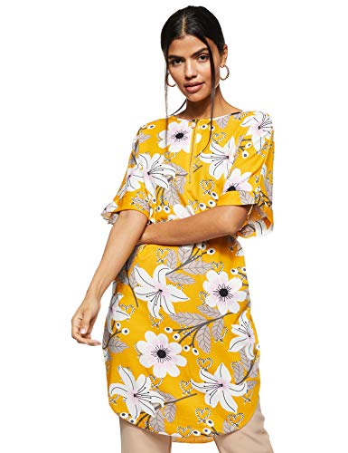 Women's Tunic Blouse With Tie