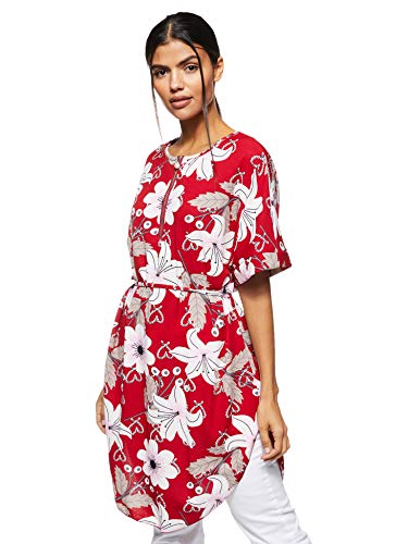 Women's Tunic Blouse With Tie
