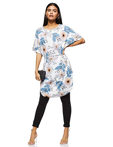 Women's Tunic Blouse With Tie