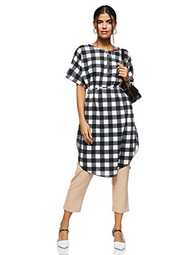 Women's Tunic Blouse With Tie