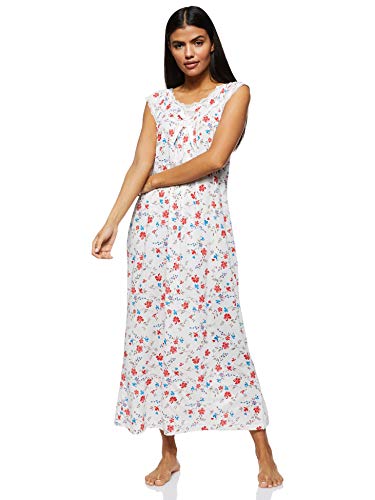Women's Nightwear Gown Maxi Loose Dress Multicoloured