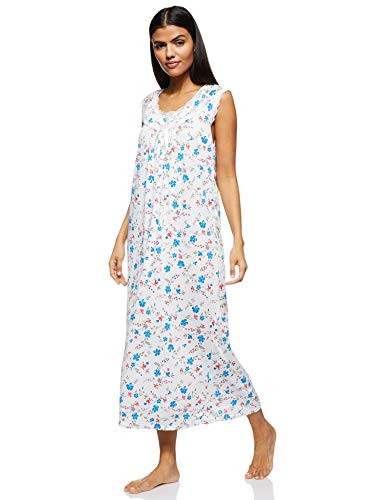 Women's Nightwear Gown Maxi Loose Dress Multicoloured