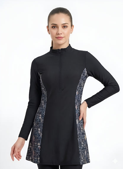 SHADOW-Premium 3-Piece Modest Swimsuit