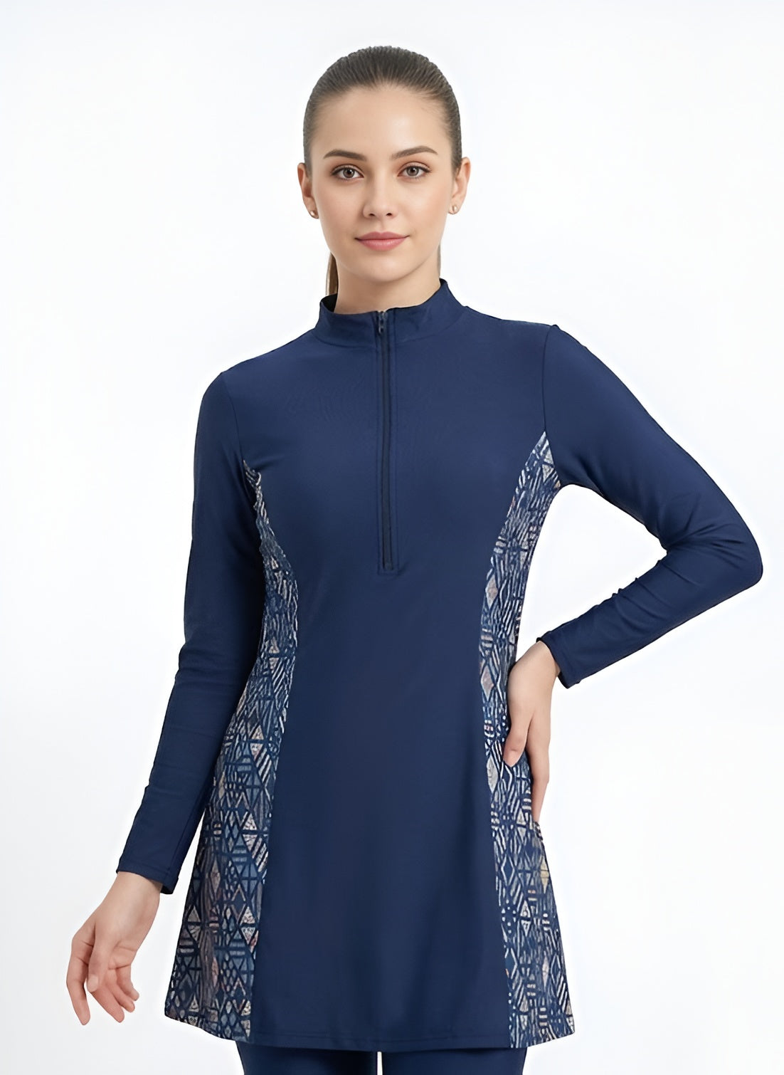 SHADOW-Premium 3-Piece Modest Swimsuit