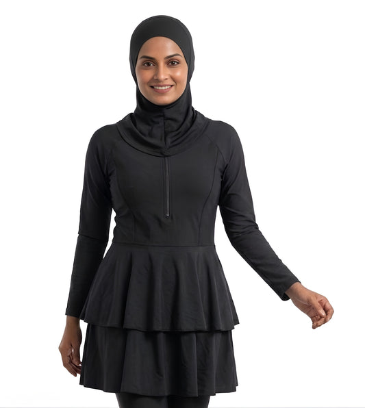 SHADOW-Premium 3-Piece Modest Swimsuit
