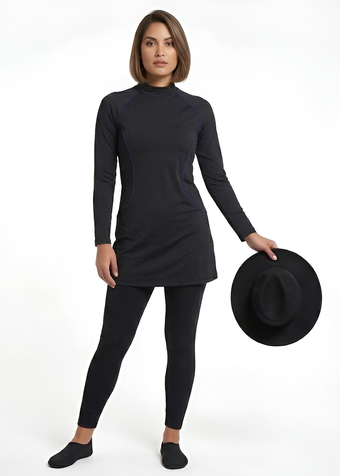SHADOW-Premium 3-Piece Modest Swimwear
