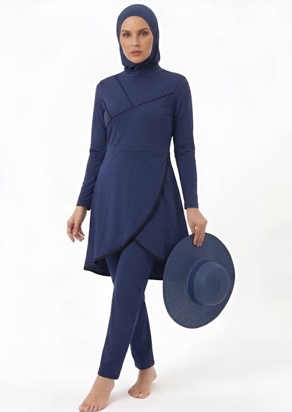 SHADOW-Premium 3-Piece Modest Swimwear