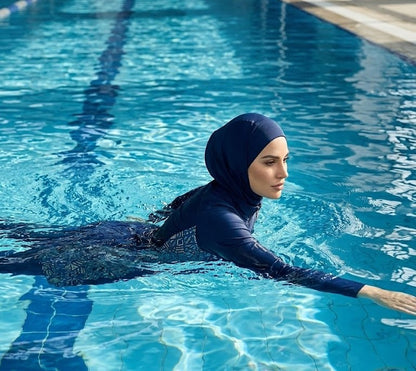 SHADOW-Premium 3-Piece Modest Swimsuit