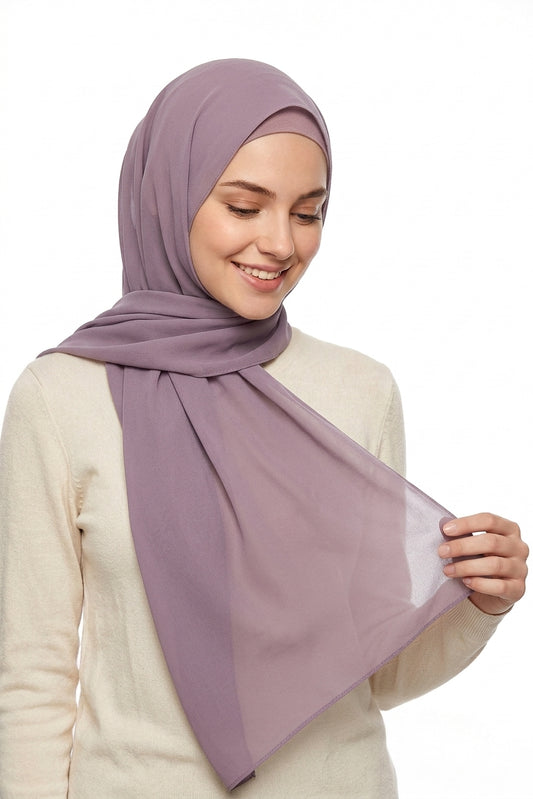 Georgette Chiffon - Lilac