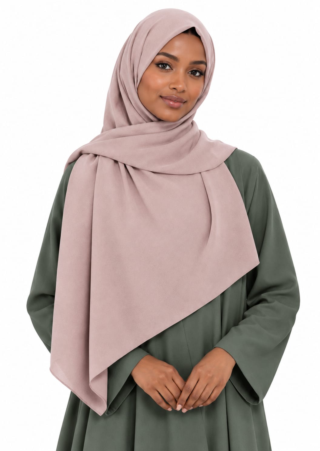 Pearl Bubble Chiffon Shailah - Cavern Pink