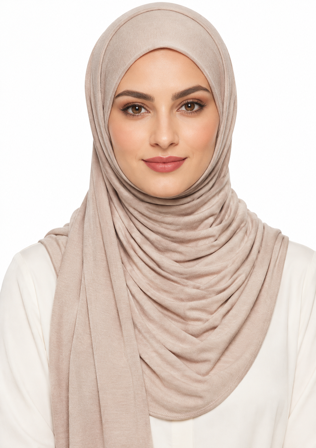 Jersey Stretch Shailah Hijab - Sand Stone