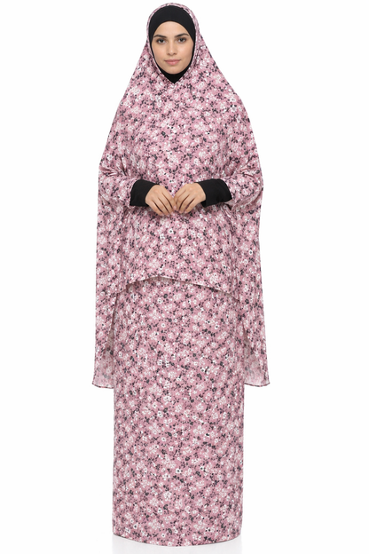 SHADOW-2-Piece Floral Prayer Dress