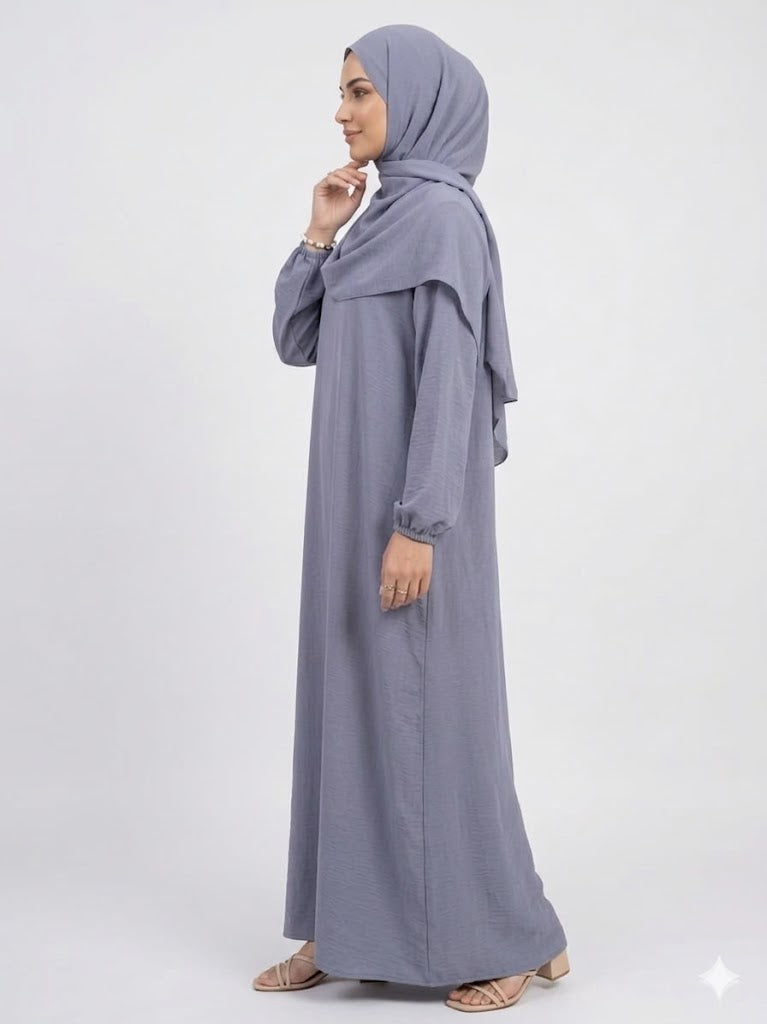 SHADOW-Elegant full-length abaya set