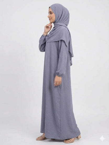 SHADOW-Elegant full-length abaya set