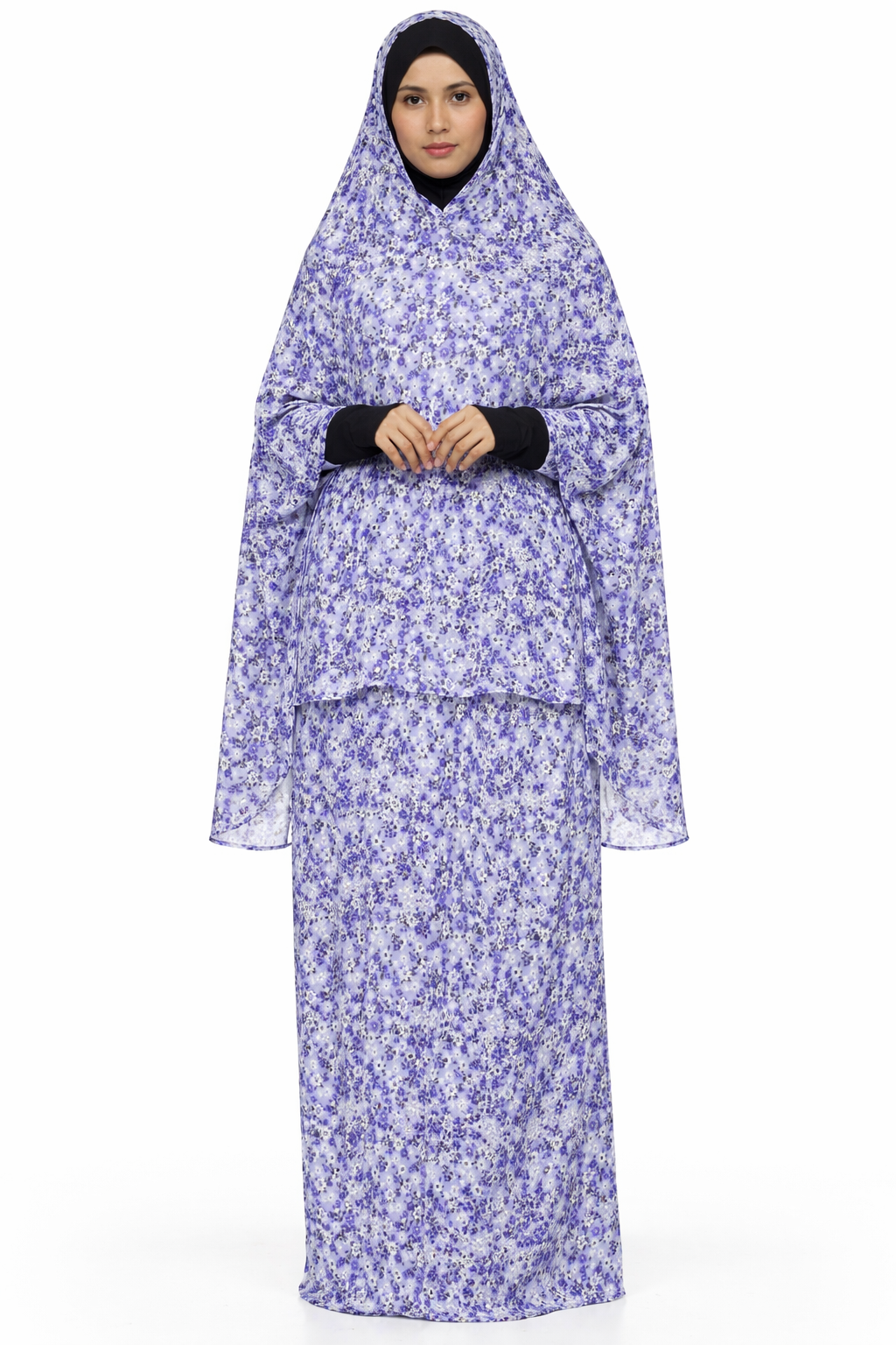 SHADOW-2-Piece Floral Prayer Dress
