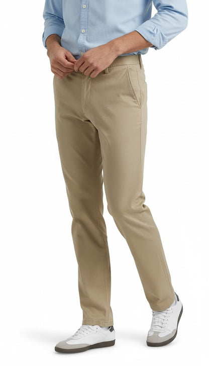 SHADOW-Men's Premium Slim-Fit Chino Trousers