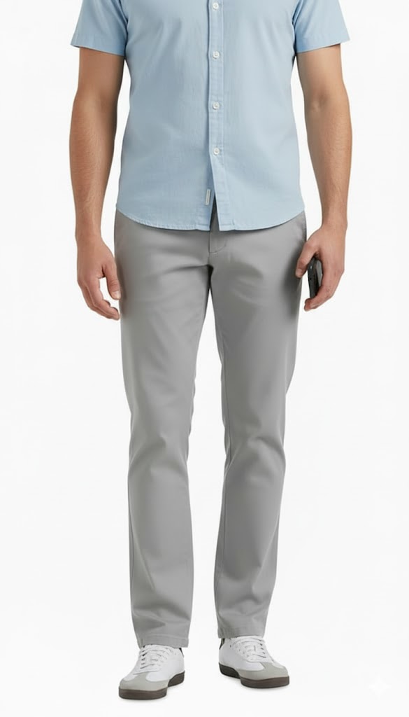 SHADOW-Men's Premium Slim-Fit Chino Trousers