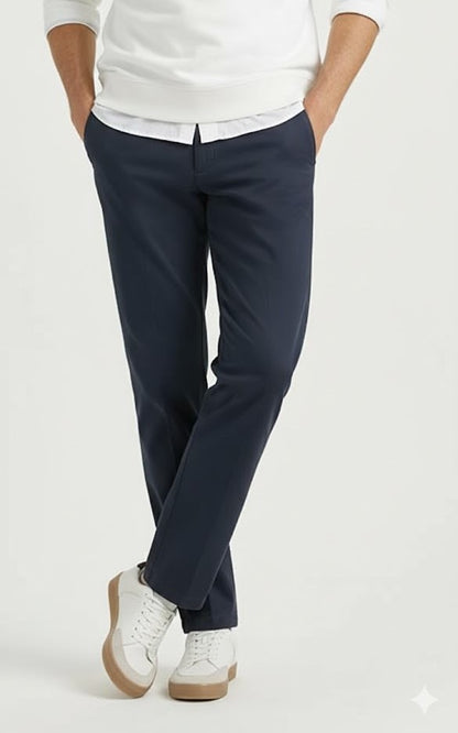 SHADOW-Men's Premium Slim-Fit Chino Trousers