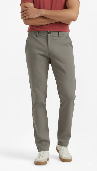 SHADOW-Men's Premium Slim-Fit Chino Trousers
