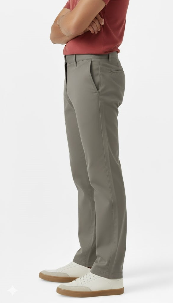 SHADOW-Men's Premium Slim-Fit Chino Trousers