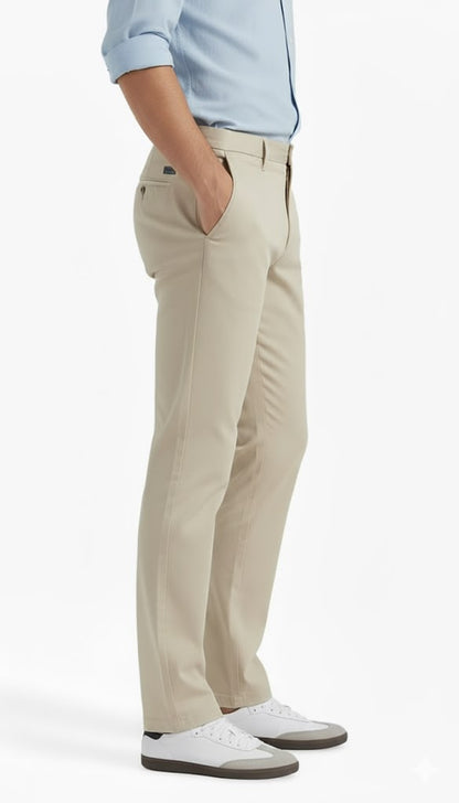 SHADOW-Men's Premium Slim-Fit Chino Trousers