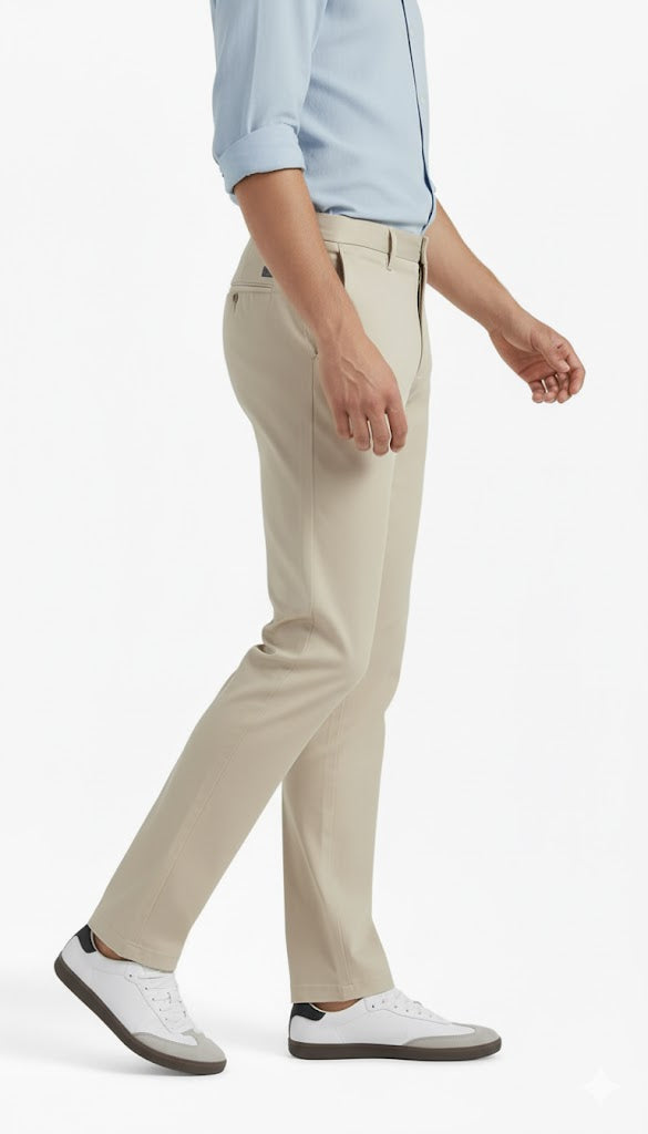 SHADOW-Men's Premium Slim-Fit Chino Trousers