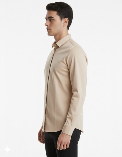 SHADOW-Men’s Slim-Fit Essential  Shirt