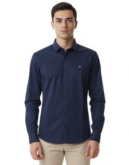 SHADOW-Men’s Slim-Fit Essential  Shirt