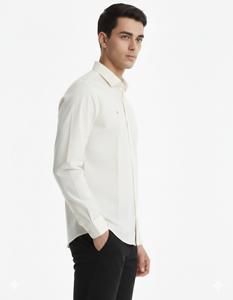 SHADOW-Men’s Slim-Fit Essential  Shirt