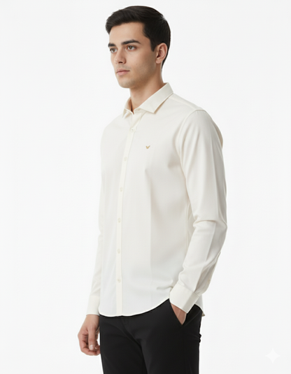 SHADOW-Men’s Slim-Fit Essential  Shirt
