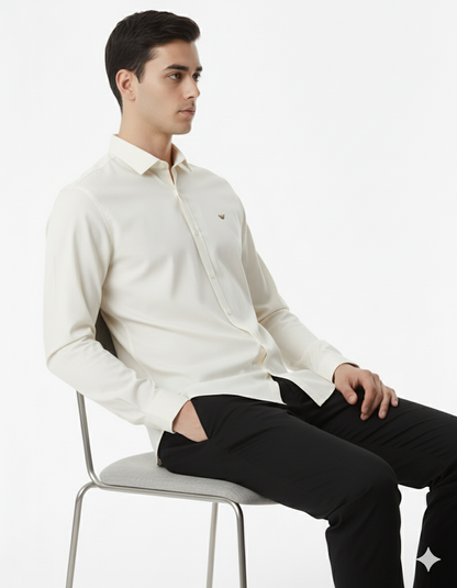 SHADOW-Men’s Slim-Fit Essential  Shirt