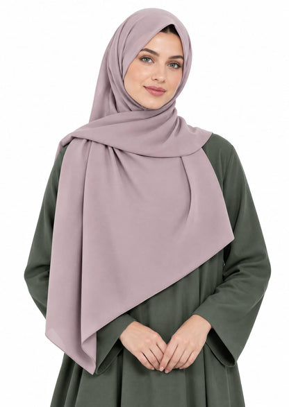 Pearl Bubble Chiffon Shailah - Misty Rose
