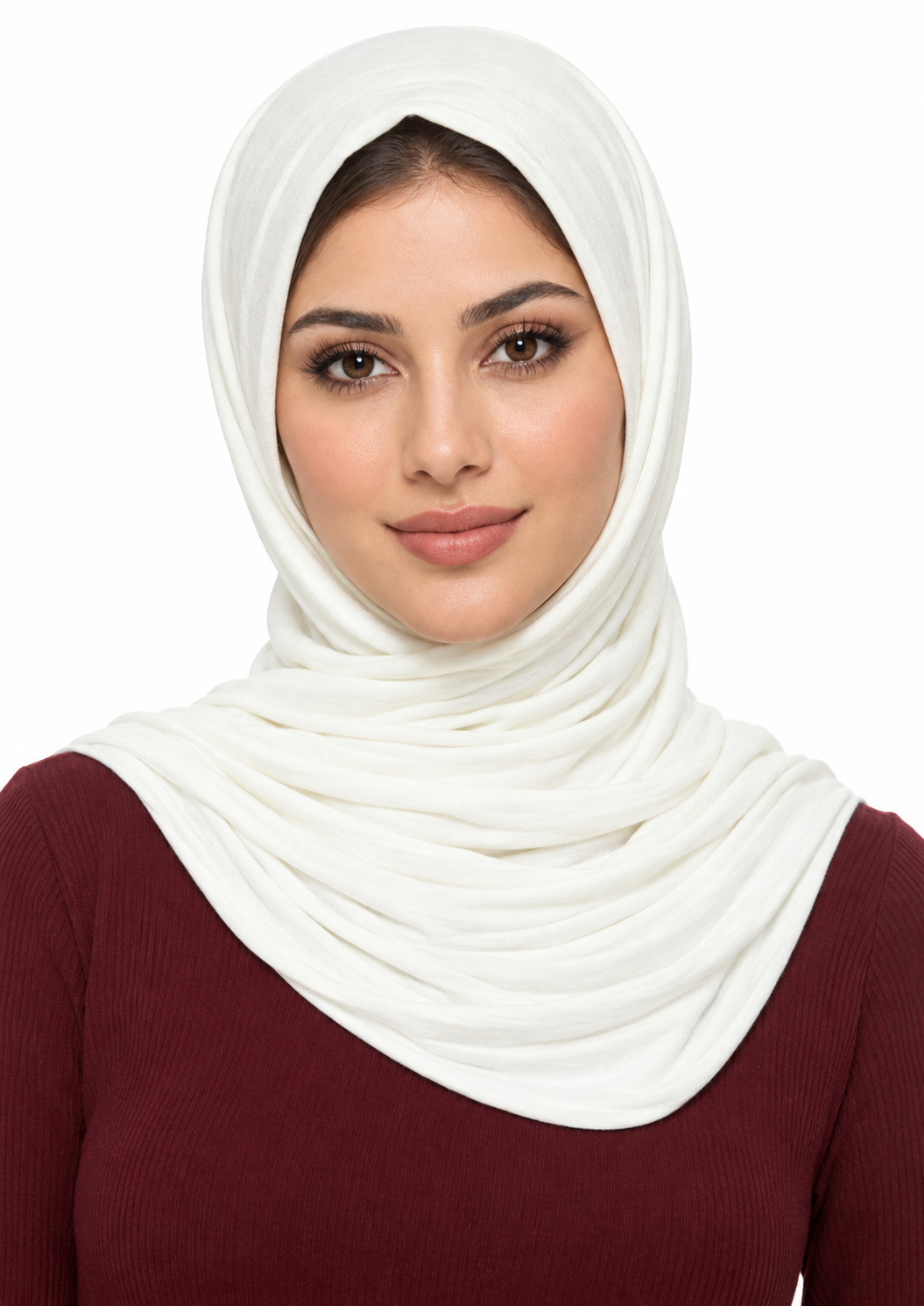Jersey Stretch Shailah Hijab - Off White