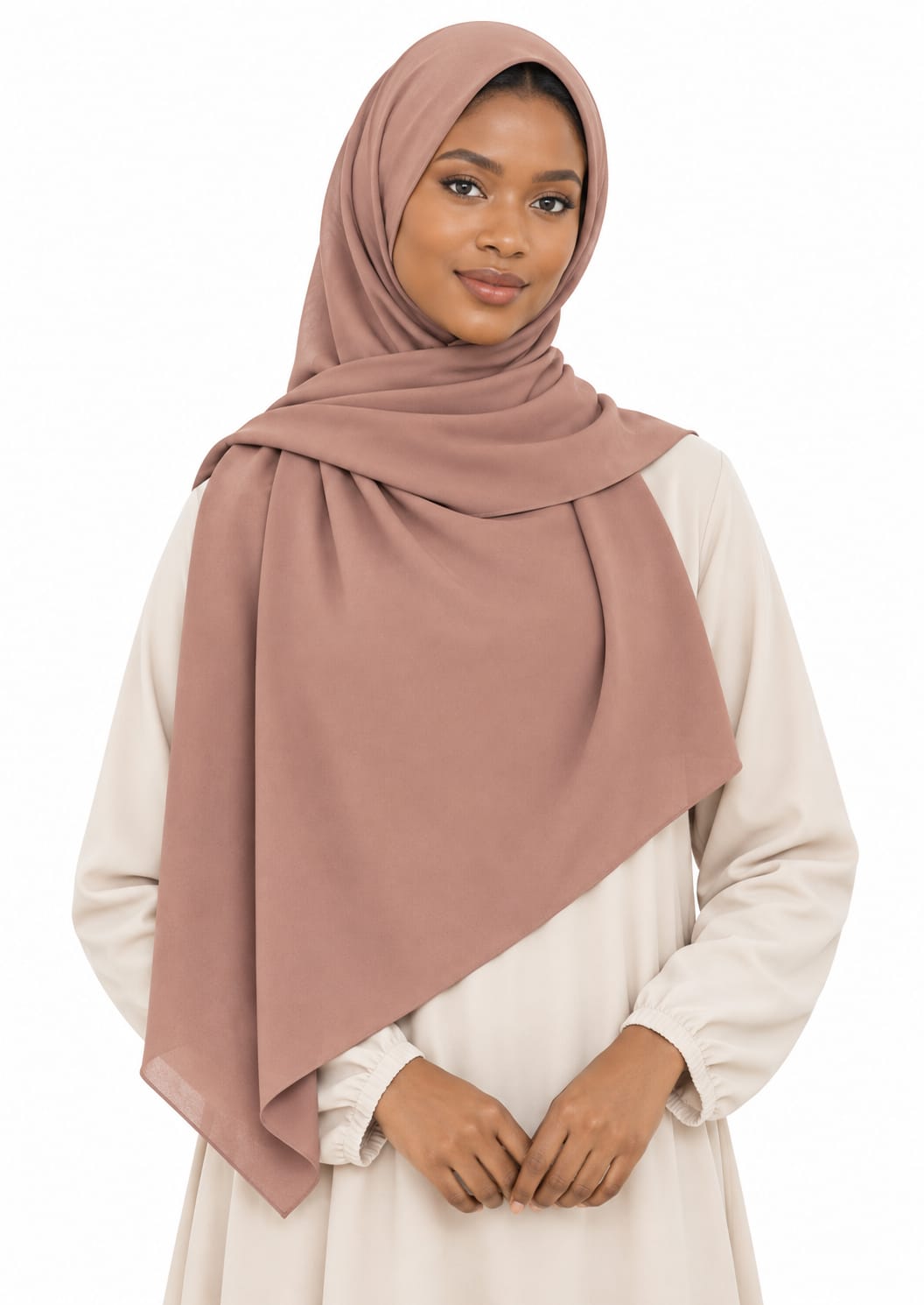 Pearl Bubble Chiffon Shailah - Petite Orchid