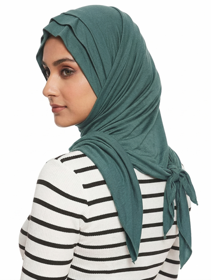 SHADOW Layered Wave Instant Jersey Hijab